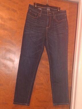 a.n.a Women's Dark Indigo Skinny Jeans